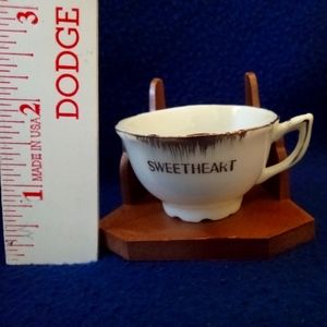Mini Sweetheart China Cup with Stand